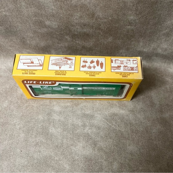 1970S-80S NEW IN BOX SEALED LIFE-LIKE TRAIN NO 8475 S/D BOX CAR *HO SIZE* D - Picture 2 of 5